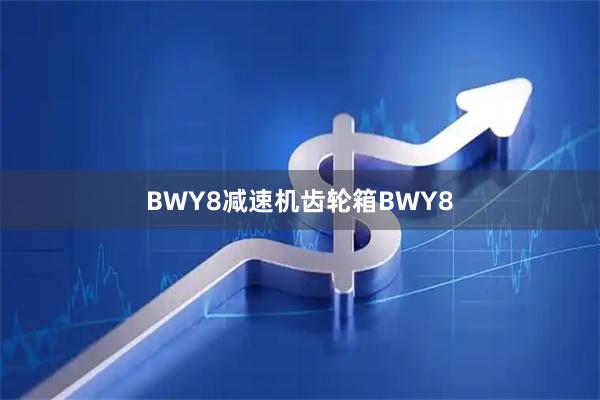 BWY8减速机齿轮箱BWY8